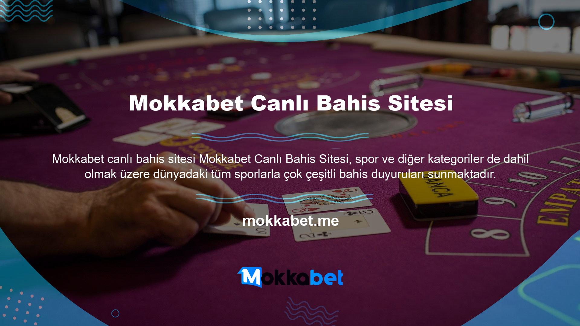 Bu çevrimiçi bahis sitesi, spor ve casino oyunlarını ücretsiz veya ekstra para ile oynamanıza olanak tanır